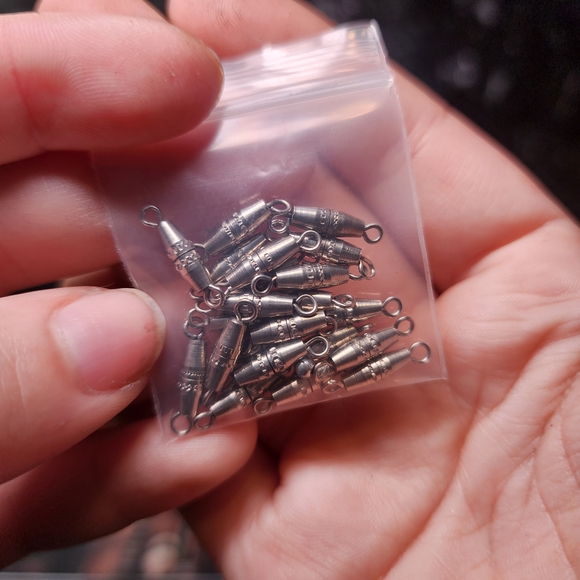 Jewelry - 20pcs Vintage AMERICAN INTERNATIONAL Barrel Closures Silver Plate Hong Kong